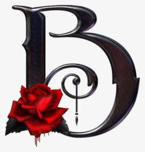 Letras Love Con Corazones Png - Letras Goticas Con Rosas #2018167