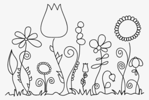 Bouquet Of Flowers - Flores Pequenas Para Colorir #2018418