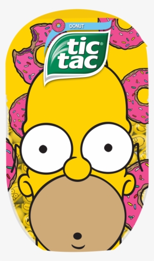 Simpsons T200 Homer Opt1 A Dd - Tic Tac Spearmint Delivered Worldwide #2018761