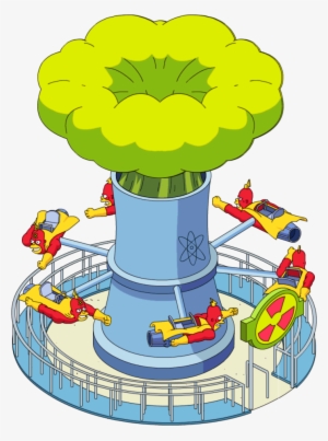 Tapped Out Radioactive Man The Ride - Krusty Land Toy #2018915