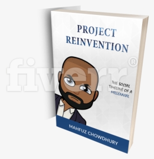 Design A Book Cover With Back And Spine Unlimited Revision - Project Reinvention: The Social Timeline Of A Millennial #2019450