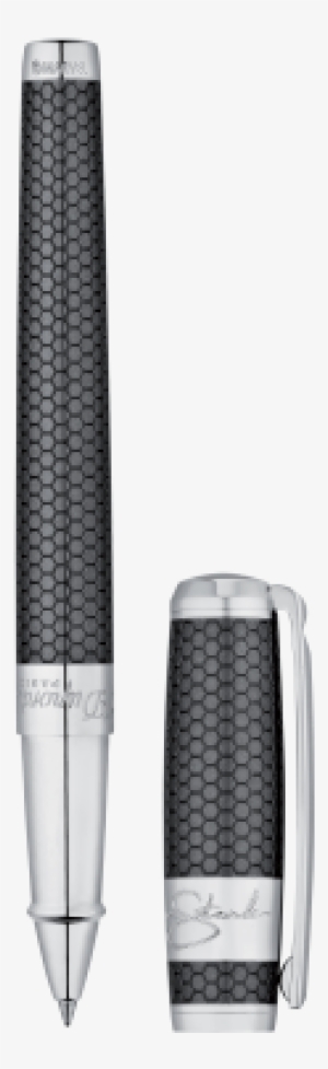 Palladium Finish Tony Stark Convertible Rollerball - S. T. Dupont Tony Stark Rollerball Pen Gray #2019983