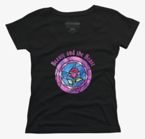 Enchanted Glass Rose - T-shirt #2020176