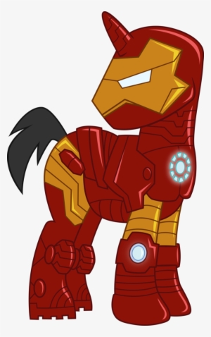 Icantunloveyou, Iron Man, Marvel, Ponified, Pony, Safe, - My Little Pony Iron Man #2020257