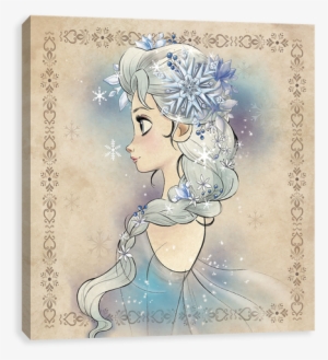 Fashionista Frozen - Elsa - Frozen Iphone 7 Case - Elsa Side Portrait | Skinit #2020346