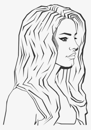 Lana Del Rey Vector Portrait - Lana Del Rey Vector #2020718