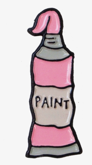 Pink Paint Pin - Lapel Pin #2020925