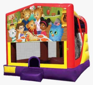 Xl Daniel Tiger's Neighborhood Combo - Pj Mask Bounce House #2021018