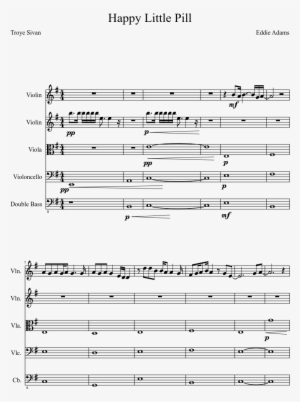 Happy Little Pill Sheet Music Composed By Eddie Adams - Majora's Mask Song Of Healing Cello #2021143