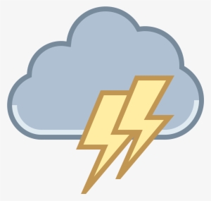 Lightning Icon Png Download - Icon Storm #2021145
