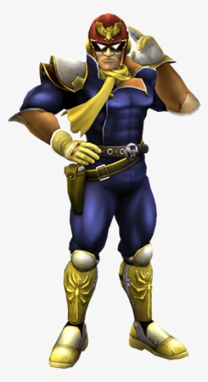 Captain Falcon Smash 4 Png - Super Smash Bros Brawl Captain Falcon #2021318