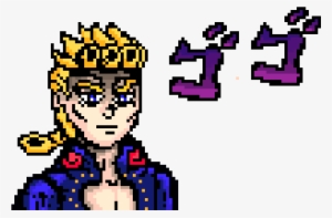 Giorno Giovanna - Giorno Giovanna Pixel Art #2021720