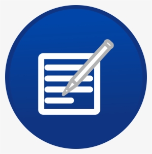 This Free Icons Png Design Of Edit-blue #2022664