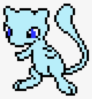 Shiny Mew - Hard Pokemon Pixel Art - Free Transparent PNG Download - PNGkey