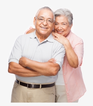 Senior Couple Png - Old Couple Smiling Png #2023363
