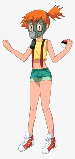 View Misty , - Pokemon Misty Surgical Mask #2023412