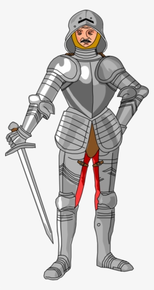Knight Middle Ages Plate Armour Computer Icons - Medieval Knight Clipart #2024203