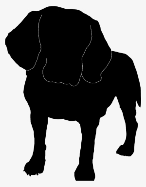 Silhouette Of A Dog - Dog Licks #2025012