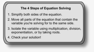 Steps Of Equations #2025432