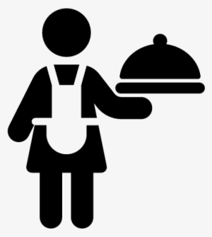 Waitress Icon Png #2025557