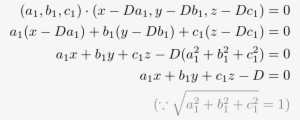 The Equation Of The Plane Can Be Rewritten With The - Normal Vector Of A Plane Equation #2025648