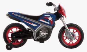 Marvel® Captain America® Motorcycle 6 Volt Battery - Captain America 6v Motorcycle #2025847