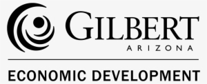 Econdev Gilbertlogo Black - Town Of Gilbert #2026090