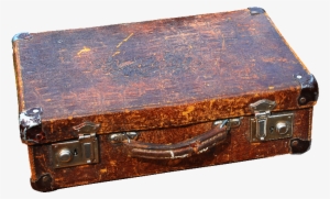Vintage Leather Suitcase Png - Suitcase #2026259