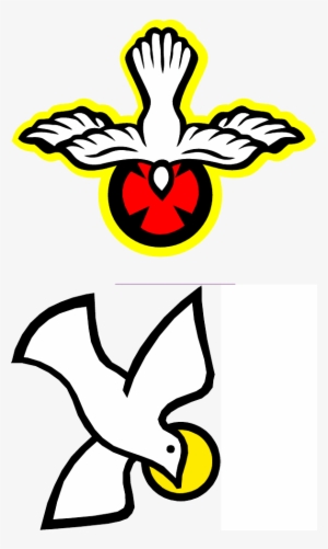 Manualidad Para Rezar Novena Al Espiritu Santo - Dibujo Paloma Del Espiritu Santo #2026340