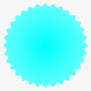 Blue Circle Vector Zigzag - Excellence Seal Png #2026978
