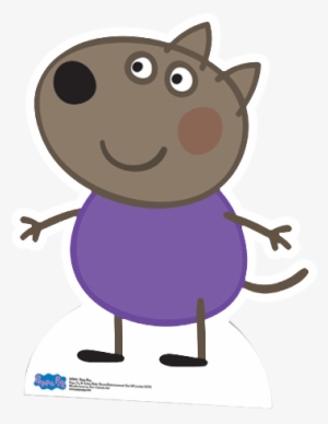 Danny Dog Cardboard Cutout - Danny Dog From Peppa Pig #2027027