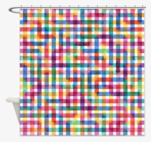 Blue, Pink, Purple, Yellow Watercolor Criss Cross Patterned - Blue, Pink, Purple, Yellow Watercolor Criss Cross #2027216