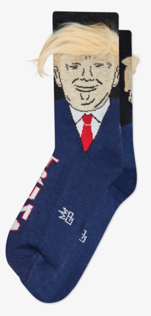 Trump Hair Dress Crew Socks - Donald Trump Socks #2027250