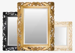 Ready Made Frames With Mirrors - Obrazový Rám - Black Pearl #2028574