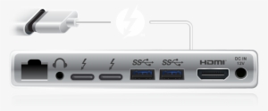 Now, One Compact Port Provides Thunderbolt™3 Data Transfer, - Thunderbolt 3 Support #2028869
