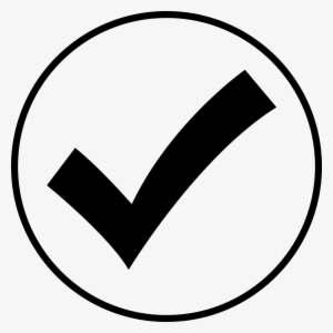 Checkmark Icon Png - Tick In Circle Icon #2028984