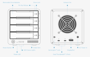 4 Bay Thunderbolt 3 External Hard Drive #2029070 4 Bay Thunderbolt 3 External Hard Drive #2029070