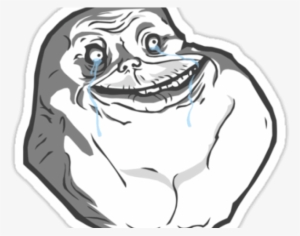 Forever Alone Png Transparent Images - Meme Forever Alone Twitter #2029613