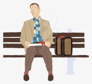 Forrest Gump By Janayamata On Deviantart Clipart Freeuse - Forrest Gump Art #2030322