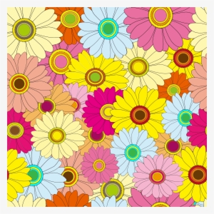 This Free Icons Png Design Of Bright Multicolored Floral #2030385