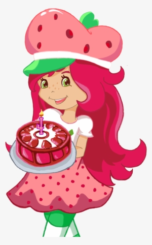 Black And White Download Strawberry Shortcake Clip - Strawberry Shortcake Cartoon Birthday #2030461