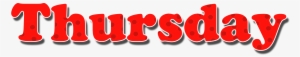 Thursday Red Dots Name Design Png - Tuesday Trivia #2030958