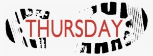 Open Blog - Thursday - Thursday Png #2030979