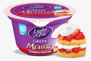 Strawberry Shortcake Nonfat Yogurt Mousse - Mousse Yogurt #2031255