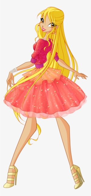 Iti/nmdis Images Stella Glam Glitter By Colorfullwinx - Stella Winx Club Dress #2031389