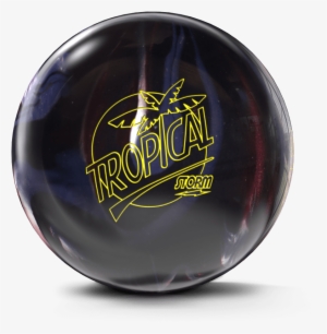 Chrome/carbon Tropical Png - Storm Tropical Breeze Carbon Chrome Bowling Ball - #2031942