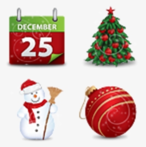 Christmas Magic Icons Set Preview - Christmas Morning Person Snowman Magnets #2032170