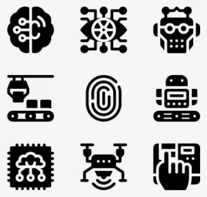 Robotic 50 Icons - Robotics #2032188
