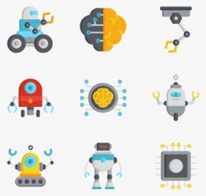 47 Industrial Robot Icon Packs - Robotics #2032193