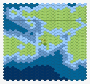 Then At Maximum Zoom We Have The Sub-hex Map That Zooms - Map #2032209